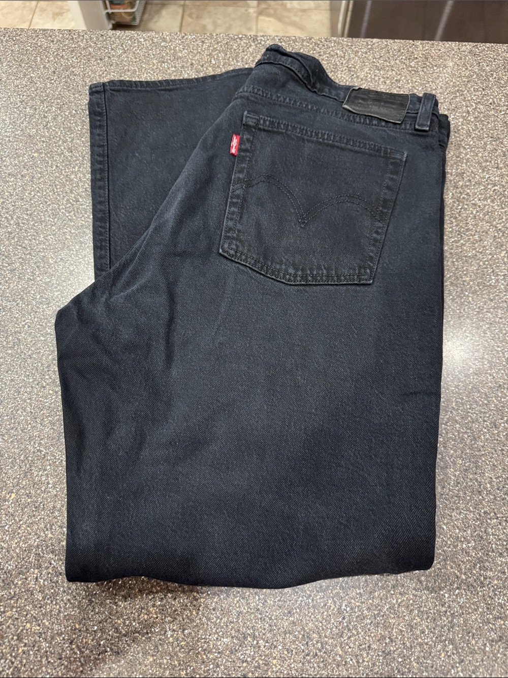 Levis Premium Wedgie Straight Fit Jeans Women Black size 31